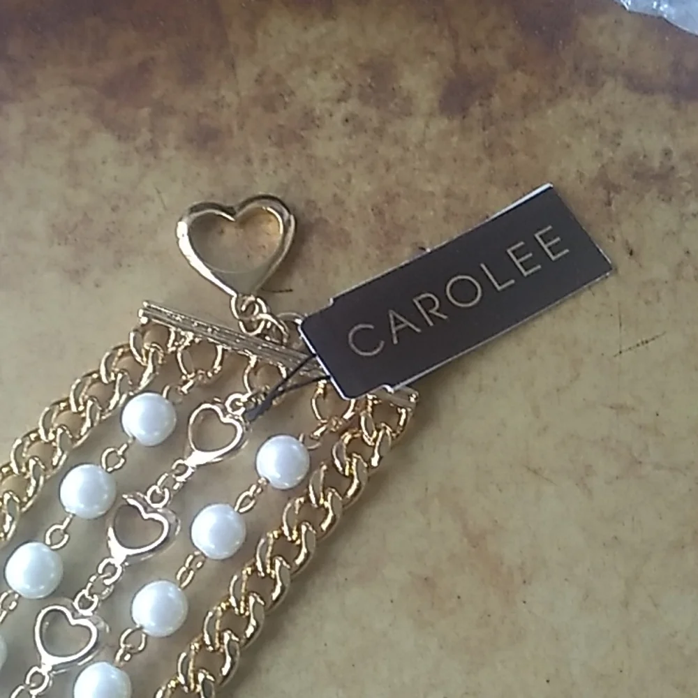 Bracelet with hearts and pearls Valentine Love - Picture 3 of 6